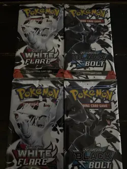 Pokemon TCG Black and white scarlet and violent booster packs - Image 1