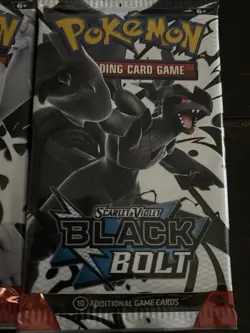 Pokemon TCG Black and white scarlet and violent booster packs - Image 2
