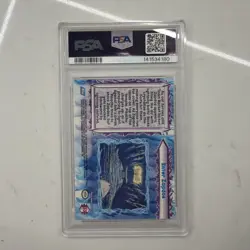 POKEMON 2000 TOPPS POKEMON THE MOVIE ENTER ZAPDOS FOIL #33 PSA 6 - Image 2