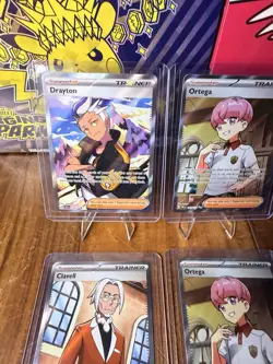 Pokemon Full Art Trainer Lot Of 12 Holo SIR IR Mega Holo NM 25th Anniversary - Image 2