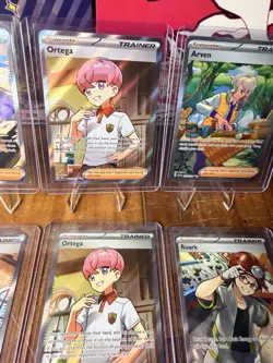 Pokemon Full Art Trainer Lot Of 12 Holo SIR IR Mega Holo NM 25th Anniversary - Image 3