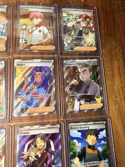 Pokemon Full Art Trainer Lot Of 12 Holo SIR IR Mega Holo NM 25th Anniversary - Image 5