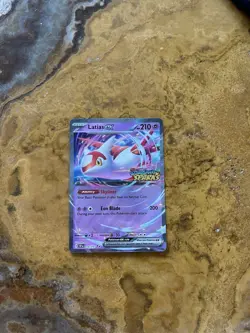 Pokemon Latias ex 076/191 Surging Sparks Double Rare Holo 210 HP - Image 2