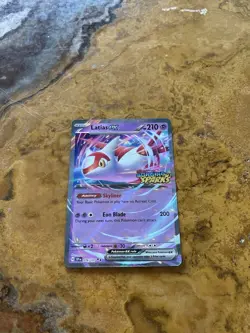 Pokemon Latias ex 076/191 Surging Sparks Double Rare Holo 210 HP - Image 3