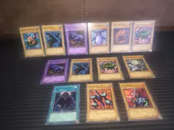 Vintage Yu-Gi-Oh! Tcg Card Lot Of 13 Promo Cards! MD/Tp/Mp1 - Image 1