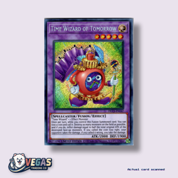 Time Wizard of Tomorrow DLCS-EN147 Limited Secret Rare NM Yu-Gi-Oh! - Image 1