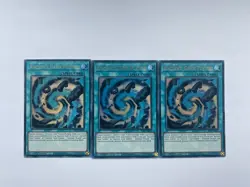 3x RA05-EN063 Ancient Gear Fusion Ultra Rare 1st Ed YuGiOh Playset - Image 1
