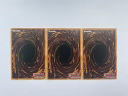 3x RA05-EN063 Ancient Gear Fusion Ultra Rare 1st Ed YuGiOh Playset - Image 2