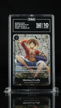 Monkey.D.Luffy Alternate Art Promo Tin Pack Set Vol.2 P-075 TAG 10 2026 - Image 1