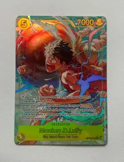 Monkey D. Luffy (Alt Art) OP15-119 SEC Adventure on KAMI's Island ENGLISH OP15 - Image 1