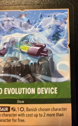Retro Evolution Device 100/204 Rare Winterspell Disney Lorcana TCG - Image 3