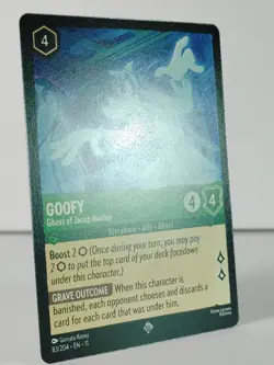 Goofy - Ghost of Jacob Marley - Super Rare - Winterspell #83 - LORCANA -C - Image 2