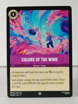 Colors of the Wind - Super Rare - Winterspell #64 - LORCANA -D - Image 1