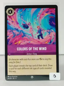 Colors of the Wind - Super Rare - Winterspell #64 - LORCANA -D - Image 5