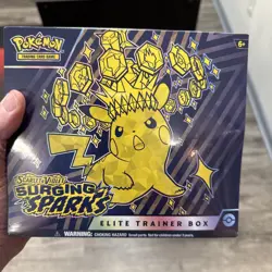 Surging Sparks Elite Trainer Box (ETB) sealed Scarlet & Violet Pokemon - Image 1