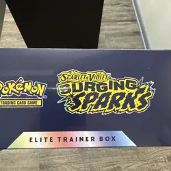 Surging Sparks Elite Trainer Box (ETB) sealed Scarlet & Violet Pokemon - Image 2