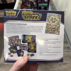 Surging Sparks Elite Trainer Box (ETB) sealed Scarlet & Violet Pokemon - Image 5