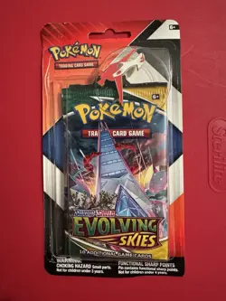 Pokemon TCG EVOLVING SKIES & CHILLING REIGN Booster Packs 2-pack Latias Pin - Image 1