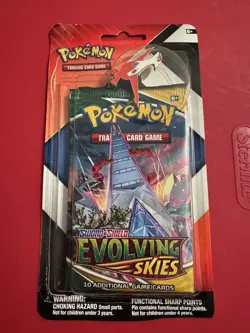 Pokemon TCG EVOLVING SKIES & CHILLING REIGN Booster Packs 2-pack Latias Pin - Image 2