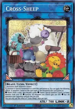 Cross-Sheep - 1st Edition 2021 Tin of Ancient Battles MP YuGiOh - Image 1