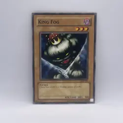 Yugioh King Fog Common 1st Ed North American NM - Image 1