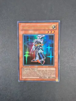 Yugioh - Silent Swordsman LV3 - RDS-EN009 - Ultra Rare - 1st Edition - MP - Image 1