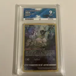Mew GG10/GG70 Crown Zenith : Galarian Gallery Pokemon graded ACE 9 - Image 1