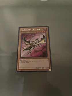 Yugioh Curse Of Dragon LCYW Rare 1st Edition - Image 1