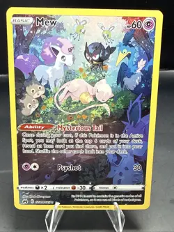 Pokemon Mew GG10/GG70 Crown Zenith: Galarian Gallery Holo B - Image 1