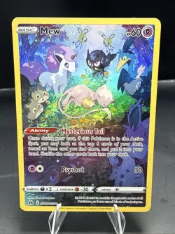 Pokemon Mew GG10/GG70 Crown Zenith: Galarian Gallery Holo - Image 1
