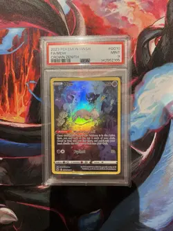 PSA 9 Pokemon TCG Mew Crown Zenith: Galarian Gallery Gg10/Gg70 Holo Holo Rare - Image 1