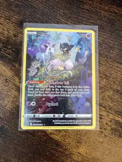 Pokemon TCG Mew Crown Zenith: Galarian Gallery GG10/GG70 Holo Holo Rare - Image 1