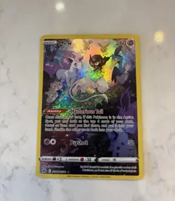 Mew GG10/GG70 Crown Zenith Galarian Gallery Holo Pokemon Card Near Mint - Image 1