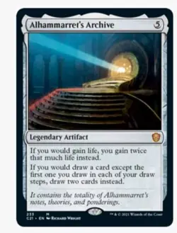 1x MTG Alhammarret's Archive - Commander 2021 Mythic! NM Mint! - Image 1