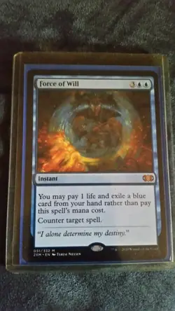 MTG DOUBLE MASTERS FORCE OF WILL - Image 1