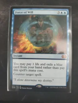 MTG Force of Will Double Masters 051/332 Regular Mythic - Image 1