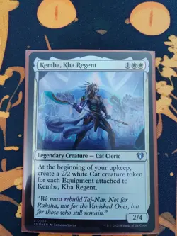 MTG Pauper Commander EDH Casual Deck - Armory Cats 😺 (Mono White Equipment) - Image 1