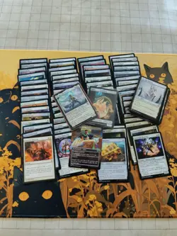 MTG Pauper Commander EDH Casual Deck - Armory Cats 😺 (Mono White Equipment) - Image 2