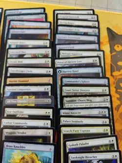 MTG Pauper Commander EDH Casual Deck - Armory Cats 😺 (Mono White Equipment) - Image 5