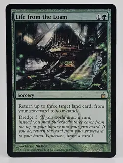 Life from the Loam #172 Ravnica: City of Guilds Rare Foil Holo - Image 2
