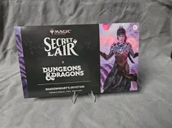MTG Secret Lair Dungeons & Dragons Shadowheart's Devotion FOIL Sealed - Image 1