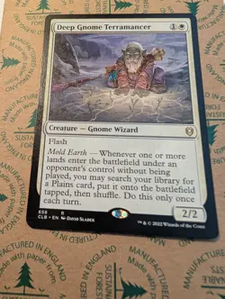 Deep Gnome Terramancer Commander Legends: Battle for Baldur's Gate Regular - Image 1