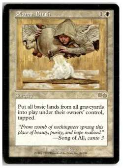 MTG Planar Birth - Urza's Saga Moderately Played English - Image 1