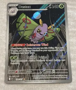 Pokemon Dustox 220/217 Illustration Rare - Ascended Heroes NM pack fresh - Image 1