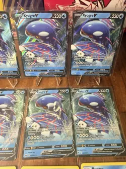Pokemon TCG Kyogre V 037/159 Lot Of 12 25th Anniversary Celebrations 003/025 - Image 3