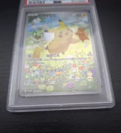 2024 POKEMON JPN SV-P PROMO #218 PIKACHU PSA 10 - Image 3
