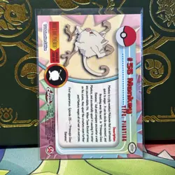 2000 Topps Chrome Pokemon: Mankey #56 - NM - Image 2