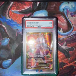 2015 POKEMON XY BREAKTHROUGH SECRET #164 FULL ART/MEWTWO EX PSA 9 - Image 3