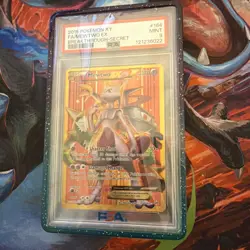 2015 POKEMON XY BREAKTHROUGH SECRET #164 FULL ART/MEWTWO EX PSA 9 - Image 4