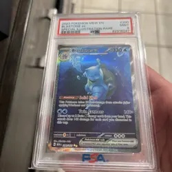 PSA 9 - Blastoise Ex 200 Special Illustration Rare - Pokemon Mew En-151 - Image 1